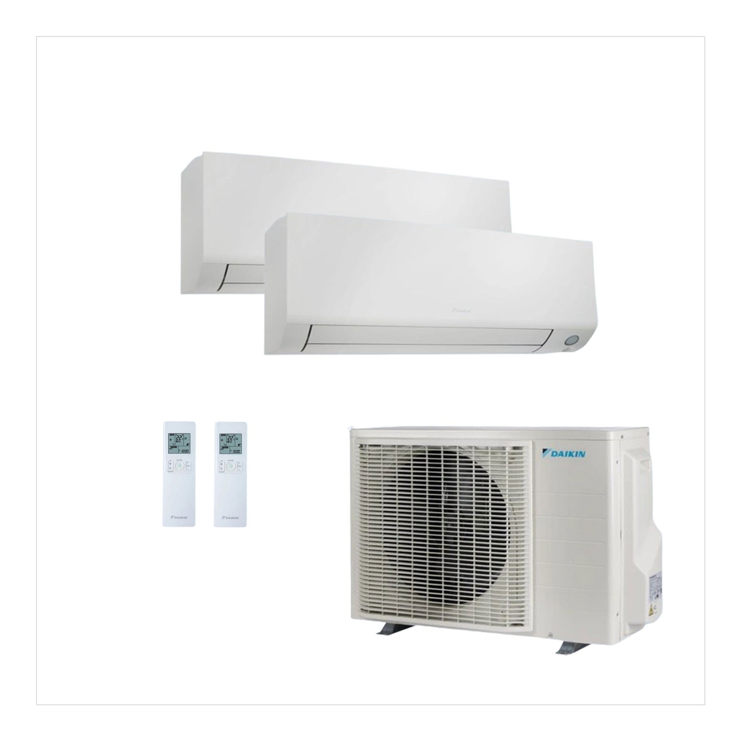 Daikin - Aire acondicionado Multisplit 2x1 Daikin Sensira 2MXF50A + CTXF25F + CTXF25F