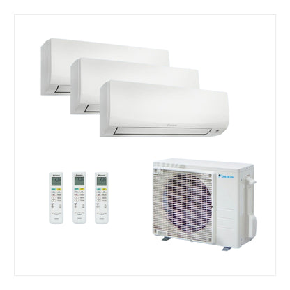 Daikin - Aire acondicionado Multisplit 3x1 Daikin Sensira 3MXF52A9 + CTXF25F + CTXF25F + CTXF35F