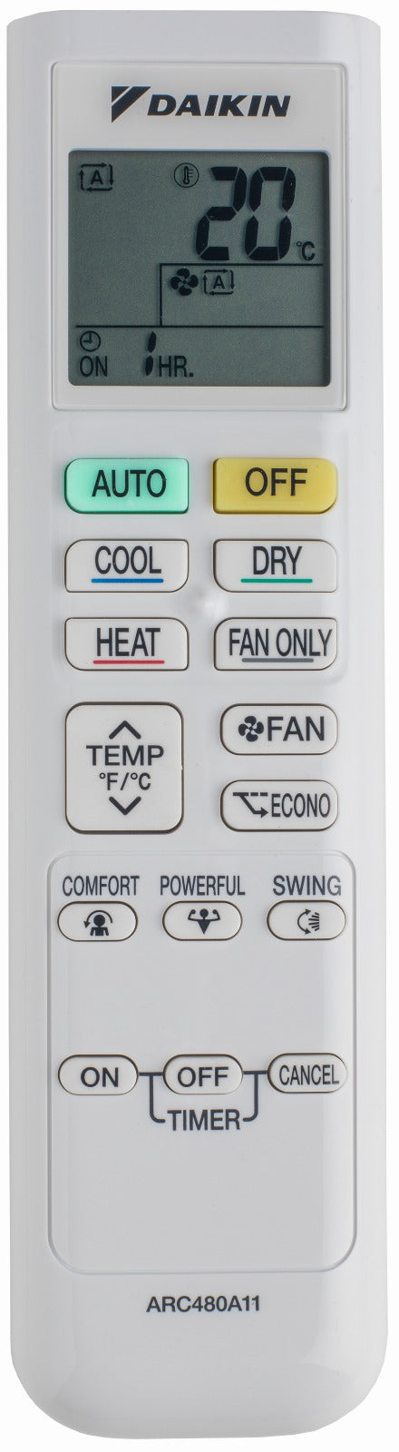 Daikin - Aire acondicionado conjunto split 1x1 Comfora 2.5 kW TXP25M