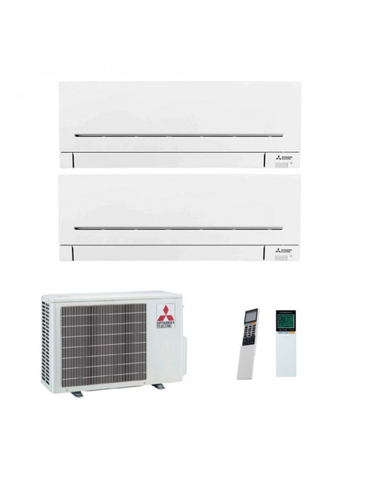 Mitsubishi Electric - Aire acondicionado Multisplit 2x1 Mitsubishi MXZ-2F42VF+MSZ-AY25VFK+MSZ-AY35VFK