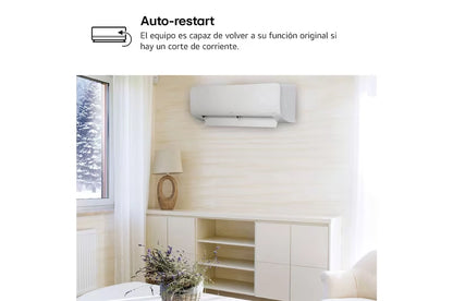 LG - Aire acondicionado conjunto split 1x1 LG Infinity 3.5 kW EZ12CS