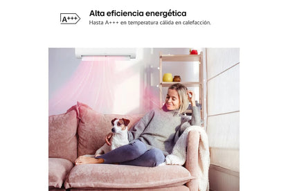 LG - Aire acondicionado conjunto split 1x1 LG Infinity 3.5 kW EZ12CS