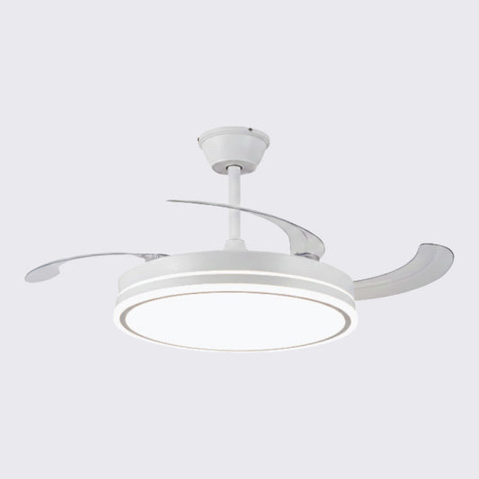 HAPOL - Ventilador Retráctil Motor DC modelo XULA Blanco
