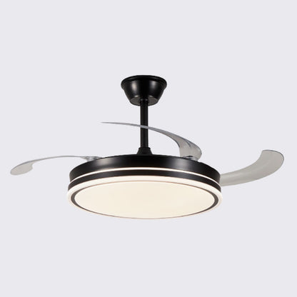 HAPOL - Ventilador Retráctil Motor DC modelo XULA Negro